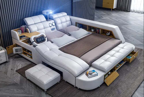 Latest company case about Q10 Smart Bed Projector: 40% Profit Growth for Luxury Furniture Brands with Auto-Adjusting Cinema Tech
