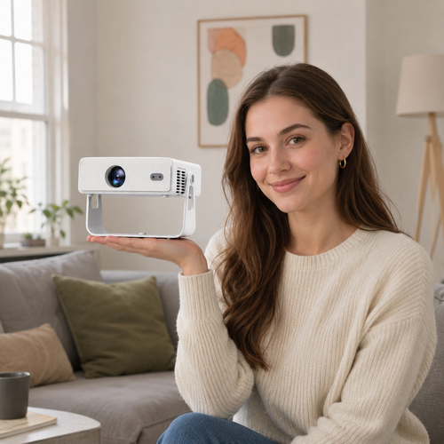 Latest company case about 2026 New J3 Mini Flip Portable Smart LCD Projector — Big Screen, Small Price