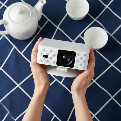 Quality  NEW B1 Mini Flip Projector with 250~300 ANSI Lumens HD 720P Resolution and 4K Support for Smart Home Entertainment factory