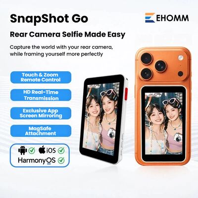 Quality  SnapShot Go – Rear Camera Selfie Controller with Real-Time Screen Mirroring factory