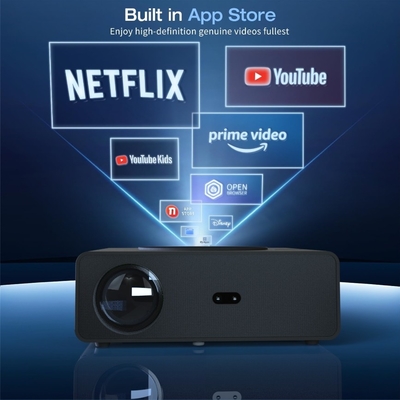 Q10 Mini Projector 1080P Native Resolution 800 ANSI Lumens Education Outdoor Android Projector