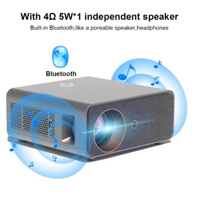 X1 Smart Home Cinema Projector Built-in Powerful Speaker High Brightness 1080P Beamer