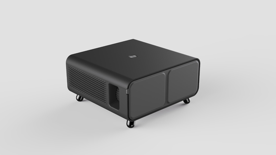 Dark Gray Education Projector Android 9.0 High Bright Smart FHD 4K Office Projector