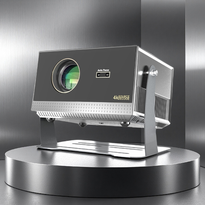 H1 360° Flip 1080P 4K Projector Dust Free Android 12.0 600 ANSI Lumens Projector For Home Cinema