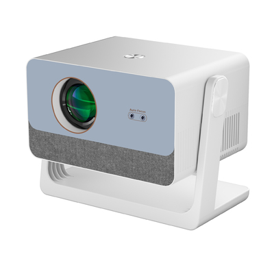 H5 White Android Home Theater Projector 1080P Dust Free 600 ANSI Projector