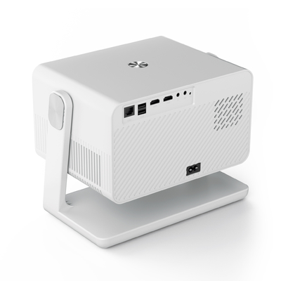 H5 White Android Home Theater Projector 1080P Dust Free 600 ANSI Projector