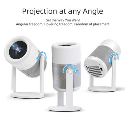 2025 Upgraded J1 Mini Flip Android 11.0 1+16G 1080P Projector, Home Projector HY300 HY320 Smart Projector
