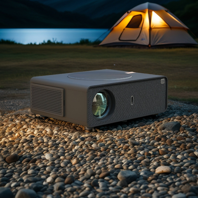 Q10 Projector 1080P Native Resolution 800 ANSI Lumens Education Outdoor Android Projector