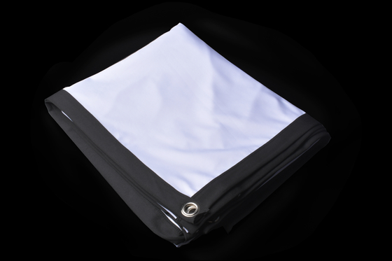 Simple Elastic Foldable Projector Screen 84 Inch - 150 Inch Tensioned Pull Down Projector Screen