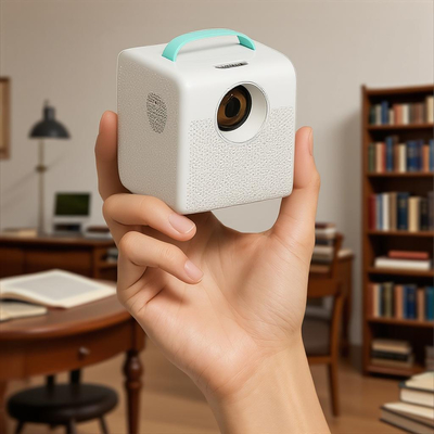 Q2 Mini Cube Projector HD 720P Portable Video Hand-hold Android 11.0 