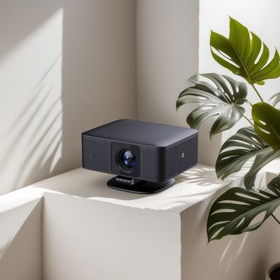 New Developed Mini Flip Projector with Android 14.0 720P/1080P HD Resolution and 250~300 ANSI Lumens Brightness