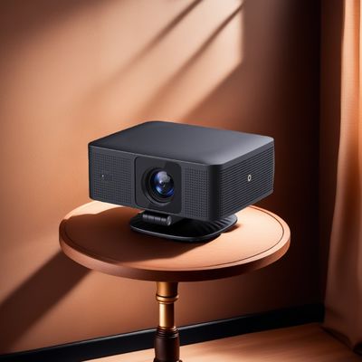 New Developed Mini Flip Projector with Android 14.0 720P/1080P HD Resolution and 250~300 ANSI Lumens Brightness