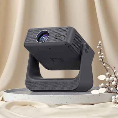 D3 Rotating Flip Freestyle Projector with Auto Focus Android 14.0 Smart Mini Projector Full HD 1080P