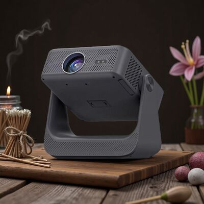 Ehomm D3 FHD 1080P Native Resolution Android 14.0 Smart Projector with Auto Focus and Ambient Light
