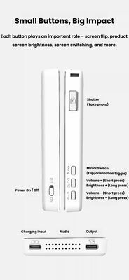 SnapShot Go – Wireless Rear-Camera Selfie Monitor with MagSafe & Dual-Band Streaming