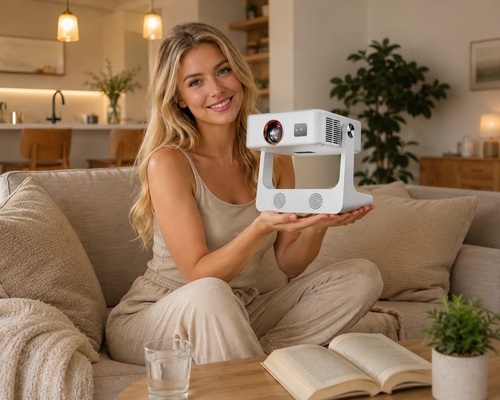 D1 VIDAA Smart Home Cinema Projector | 1080P Full HD, Dolby Audio, AirPlay 2