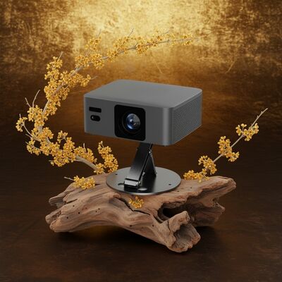 Mini Flip Short Throw Projector B1 250-300 ANSI Lumens 1080P Big Screen Short Distance