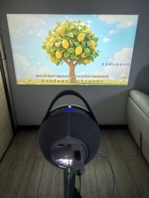 J5 Outdoor Mini Projector | Portable 720P Projector with Optional Battery Stand